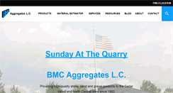 Desktop Screenshot of bmcaggregates.com