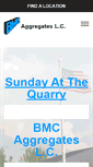 Mobile Screenshot of bmcaggregates.com